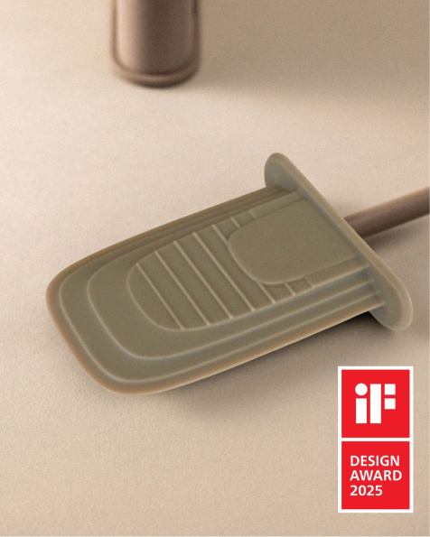 Porta Scopino Pavimento/Parete Flat Cosmic | Accessorio Bagno Ultra Slim